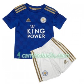 Camisolas de Futebol Leicester City Criança Equipamento Principal 2019/20 Manga Curta